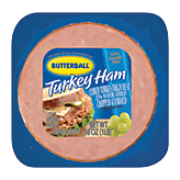Butterball&nbsp;&nbsp;turkey ham, cured turkey thigh meat, 25% water added Full-Size Picture